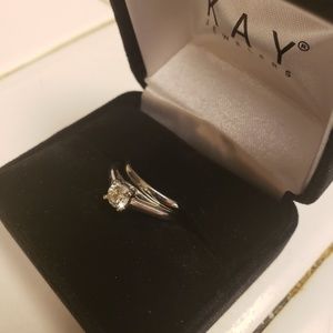 Tolkowski engagement ring and wedding set
